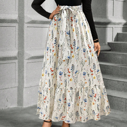 🌸Floral Long Sleeve A-Line Maxi Dress for Women💕