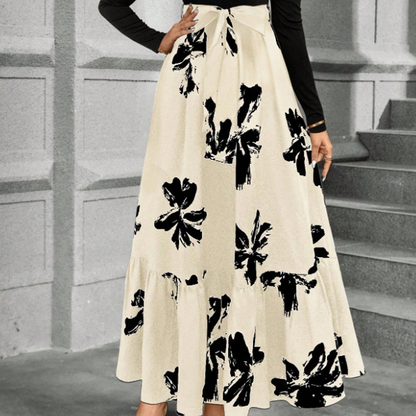 🌸Floral Long Sleeve A-Line Maxi Dress for Women💕