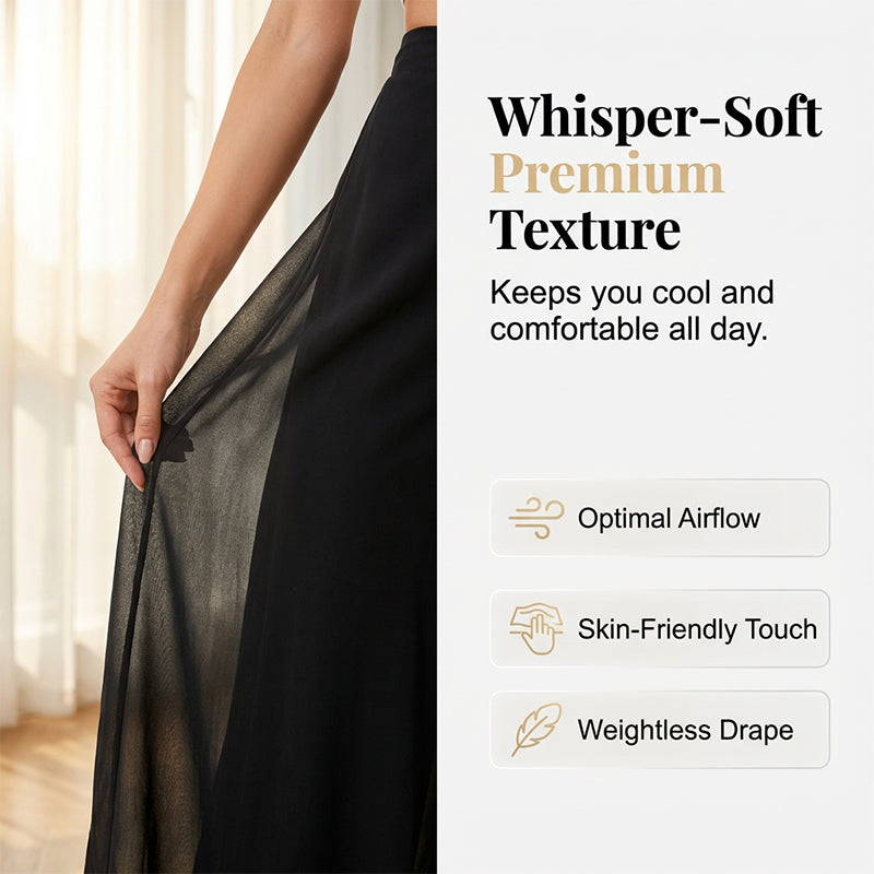 New Product Promotion 50%OFF⏰-Women's Flowy Chiffon Wide-Leg Pants