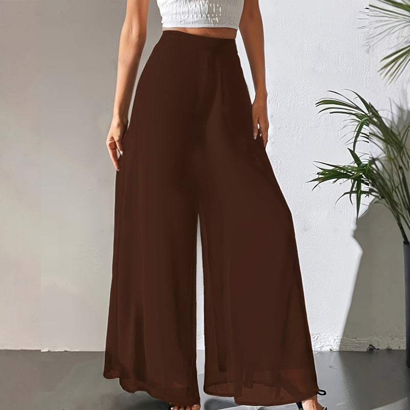 New Product Promotion 50%OFF⏰-Women's Flowy Chiffon Wide-Leg Pants