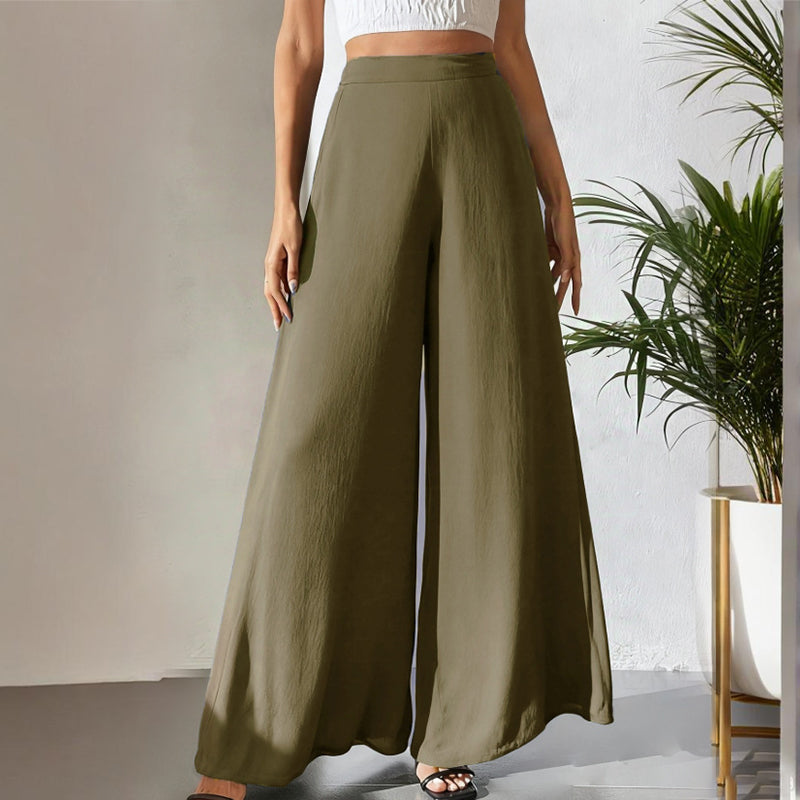 New Product Promotion 50%OFF⏰-Women's Flowy Chiffon Wide-Leg Pants