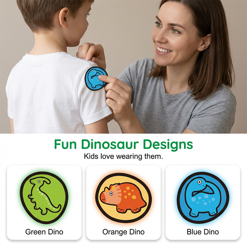 🌿 Portable Essential Oil Mosquito Repellent Patch | DEET-Free Natural Insect Repellent Stickers🦟Summer Essential For Every Parent 🌿