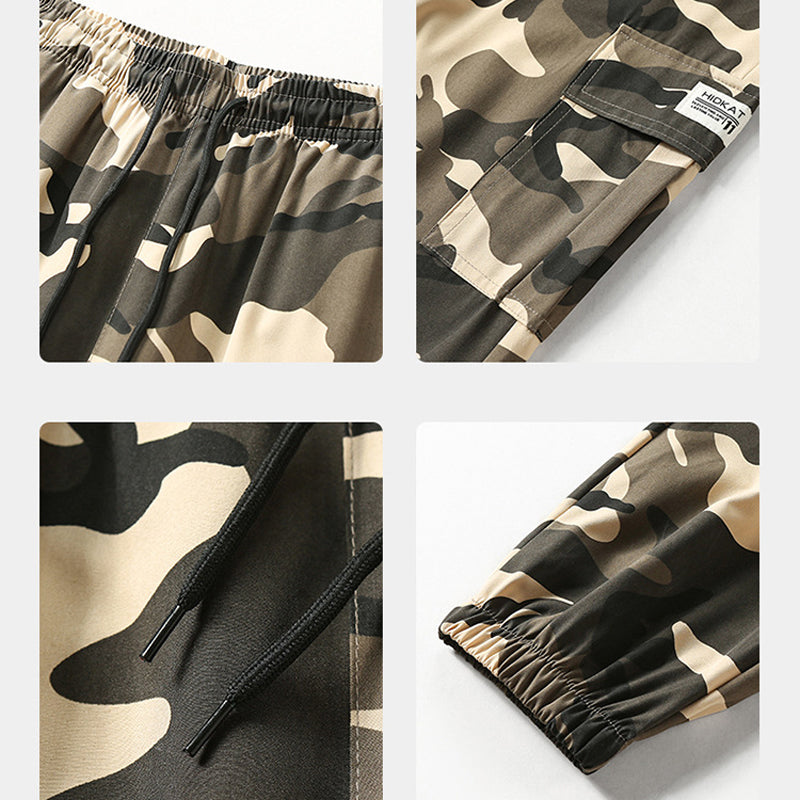 👖 LIMITED-TIME 50% OFF! 😎 Men’s Casual Camouflage Pants – Elastic Waist, Cargo Pockets, Jogger Cuffs 🪂