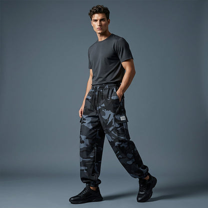👖 LIMITED-TIME 50% OFF! 😎 Men’s Casual Camouflage Pants – Elastic Waist, Cargo Pockets, Jogger Cuffs 🪂