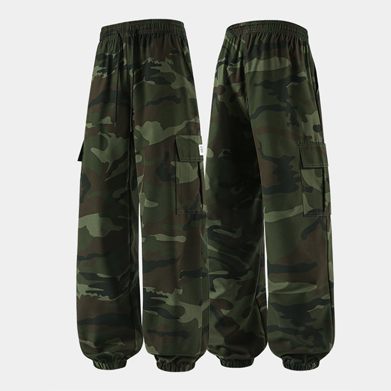 👖 LIMITED-TIME 50% OFF! 😎 Men’s Casual Camouflage Pants – Elastic Waist, Cargo Pockets, Jogger Cuffs 🪂