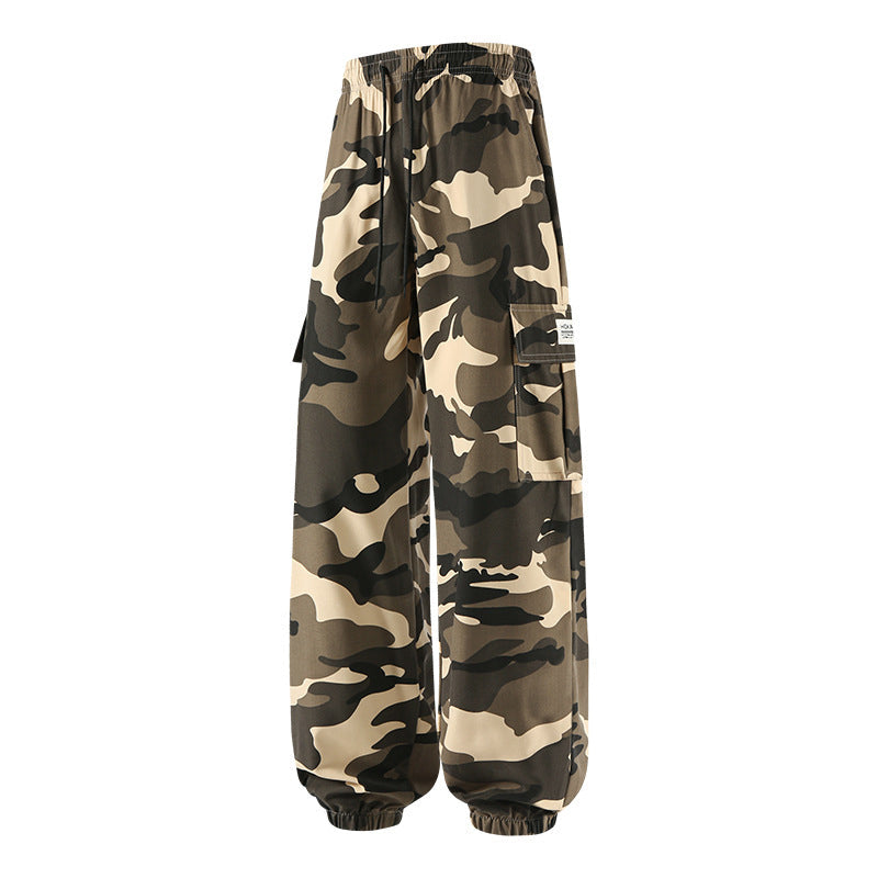 👖 LIMITED-TIME 50% OFF! 😎 Men’s Casual Camouflage Pants – Elastic Waist, Cargo Pockets, Jogger Cuffs 🪂