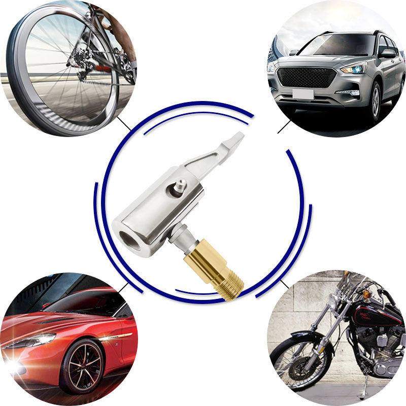 ⏰Buy 4 get 8 free-Quick-Clamp Tire Inflator Nozzle Adapter