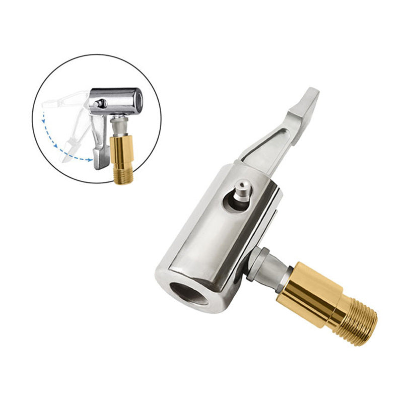 ⏰Buy 4 get 8 free-Quick-Clamp Tire Inflator Nozzle Adapter