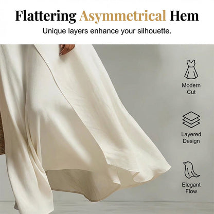 ⌛Limited-Time Offer-Chic Asymmetrical Sleeveless Maxi Dress