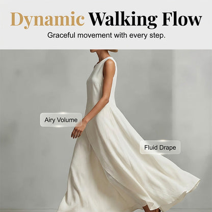 ⌛Limited-Time Offer-Chic Asymmetrical Sleeveless Maxi Dress
