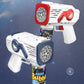 Electric Astronaut Bubble Gun with LED Lights