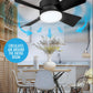 ⏳LAST DAY SALE 49% OFF🔥40W LED Ceiling Fan Light – 20.5” Ultra-Quiet with Remote 🎯 | E27 + FREE B22 Adapter 🔌 | For Bedroom 😴, Kitchen 👩‍🍳 & Garage 🛠️ – UK Ready! 🇬🇧
