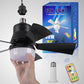 ⏳LAST DAY SALE 49% OFF🔥40W LED Ceiling Fan Light – 20.5” Ultra-Quiet with Remote 🎯 | E27 + FREE B22 Adapter 🔌 | For Bedroom 😴, Kitchen 👩‍🍳 & Garage 🛠️ – UK Ready! 🇬🇧