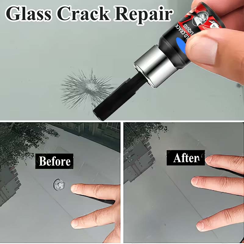Portable DIY Windshield Crack Repair Kit