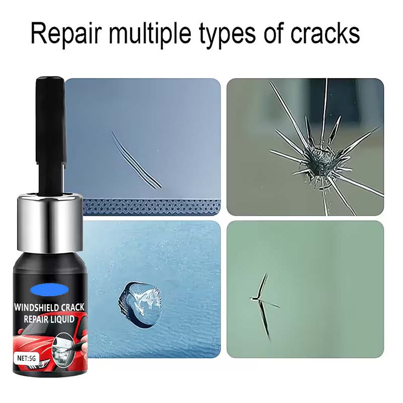 Portable DIY Windshield Crack Repair Kit