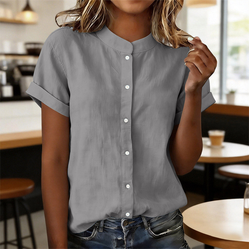 🌿Summer Limited-Time Promotion⏰-Women's Casual Button Down Shirt