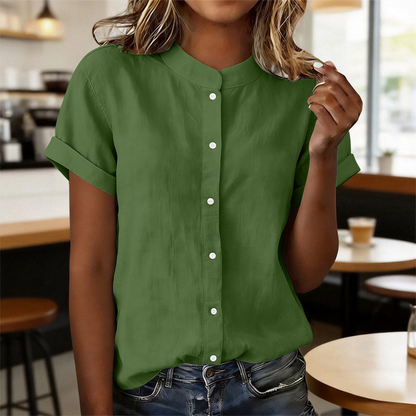 🌿Summer Limited-Time Promotion⏰-Women's Casual Button Down Shirt