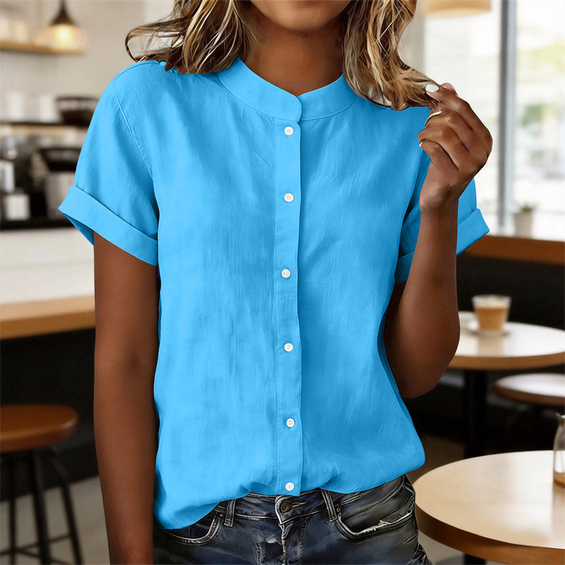 🌿Summer Limited-Time Promotion⏰-Women's Casual Button Down Shirt