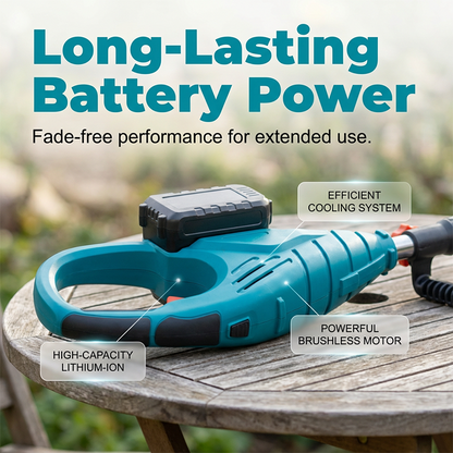🌱 Cordless Garden Tiller ✅ Adjustable Handle & Powerful Blades | Easy Soil Cultivation 🔋 -50% TODAY ONLY 🔥