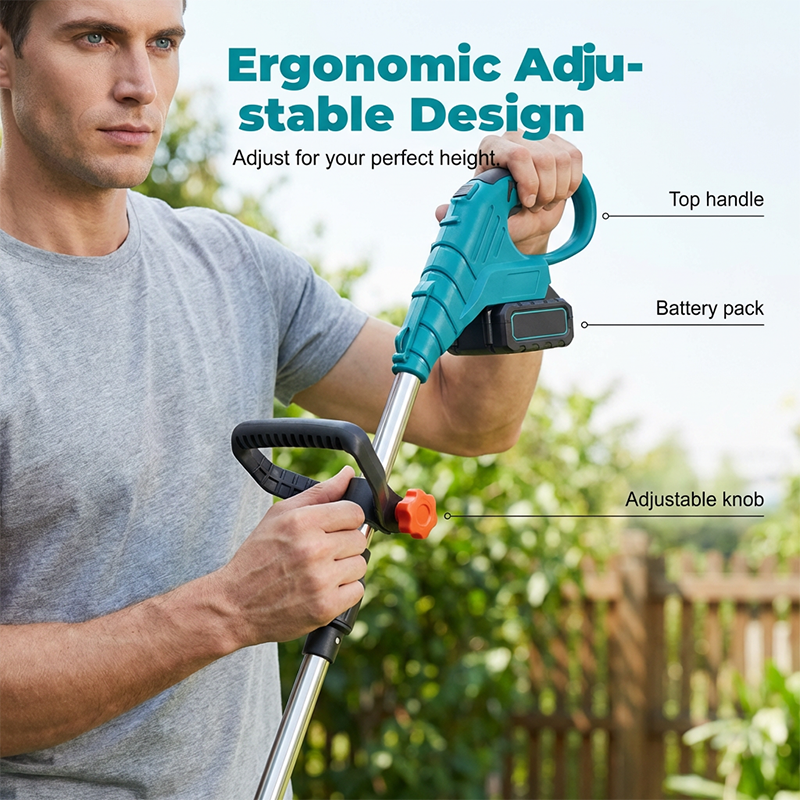 🌱 Cordless Garden Tiller ✅ Adjustable Handle & Powerful Blades | Easy Soil Cultivation 🔋 -50% TODAY ONLY 🔥