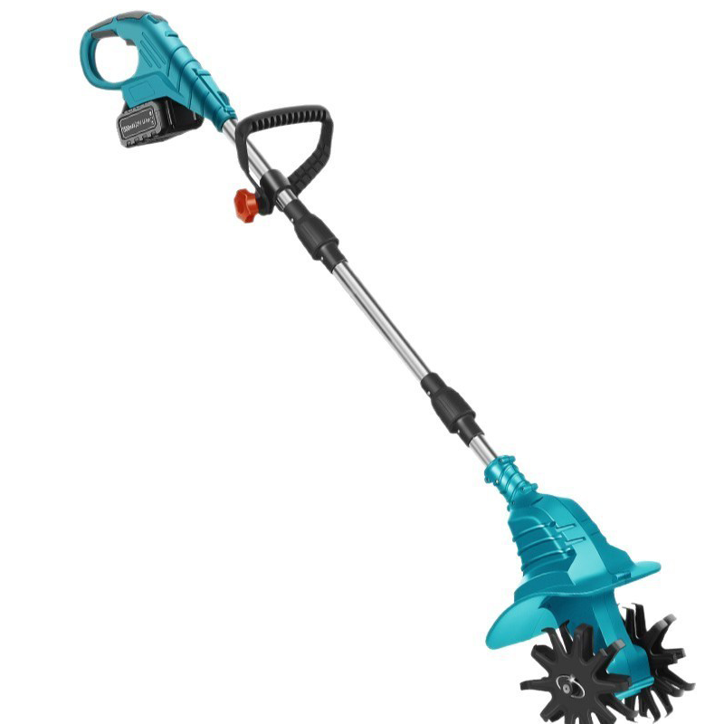 🌱 Cordless Garden Tiller ✅ Adjustable Handle & Powerful Blades | Easy Soil Cultivation 🔋 -50% TODAY ONLY 🔥
