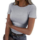 Women's Short-Sleeve Crew Neck T-Shirt