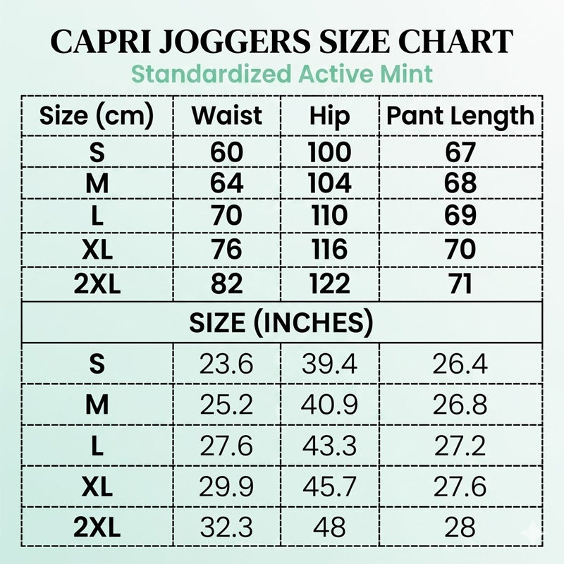 Women's Drawstring Capri Joggers with Pockets