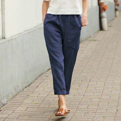 🔥Summer Hot Selling-Linen-cotton women's large size loose pants