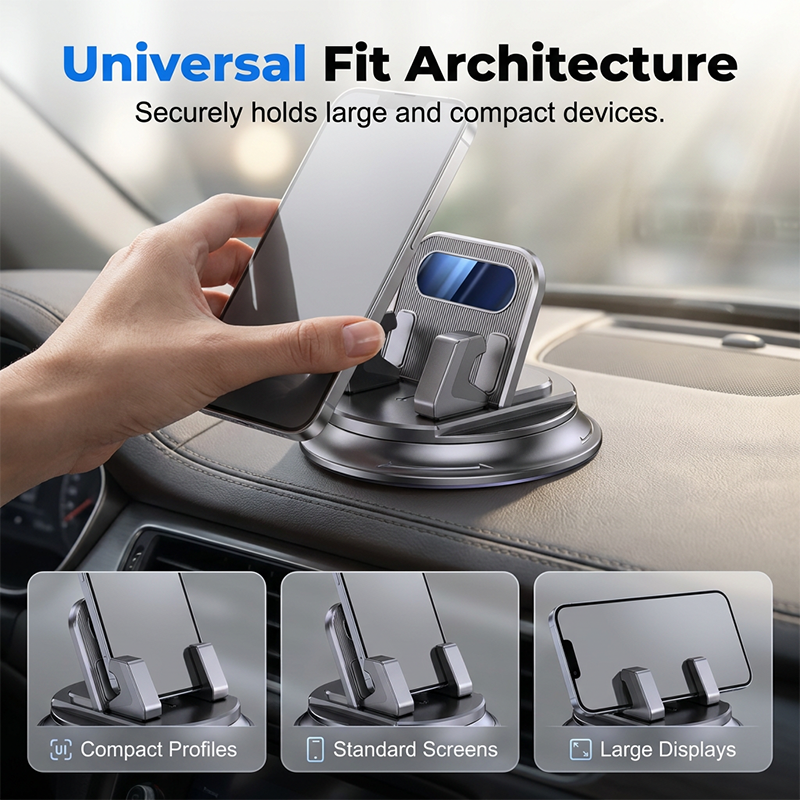 🚗 50% OFF NOW!📱 Rotating Dashboard Car Phone Holder – 360° Adjustable & Anti-Slip – Hands-Free Phone Mount 🛡️