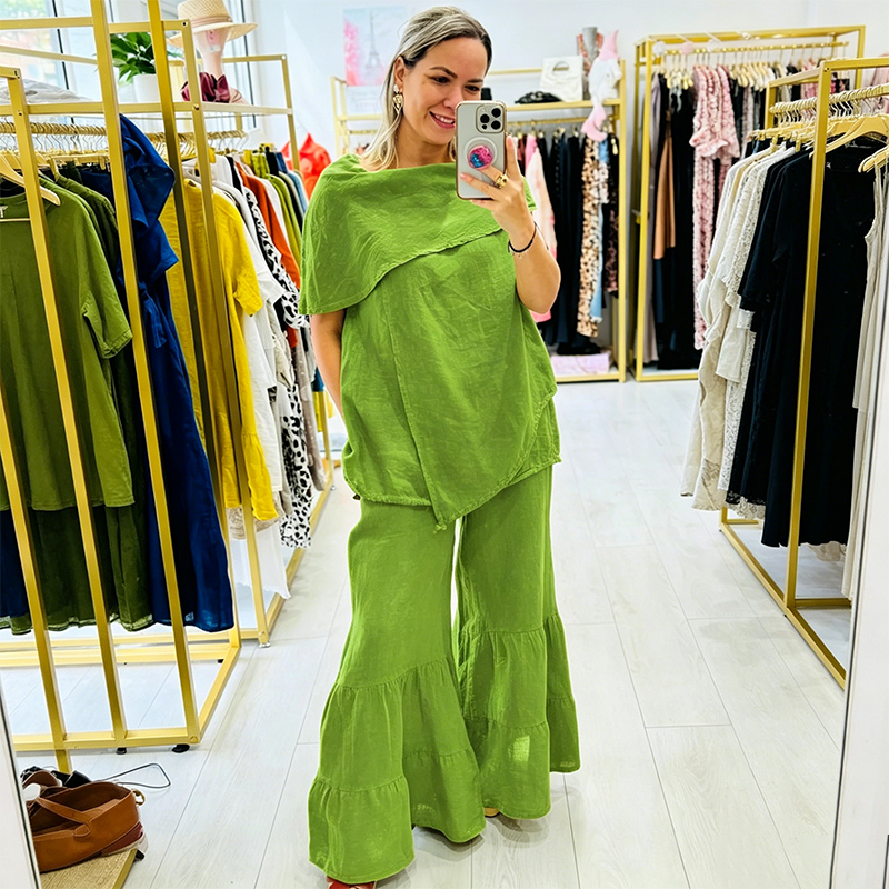 🎊Hot Summer Sale🎊🌟50K+ Sold!🧡50% OFF! Women's Casual Two-Piece Loose Fit Set – Soft comfy, relaxed fit, easy everyday wear🌷