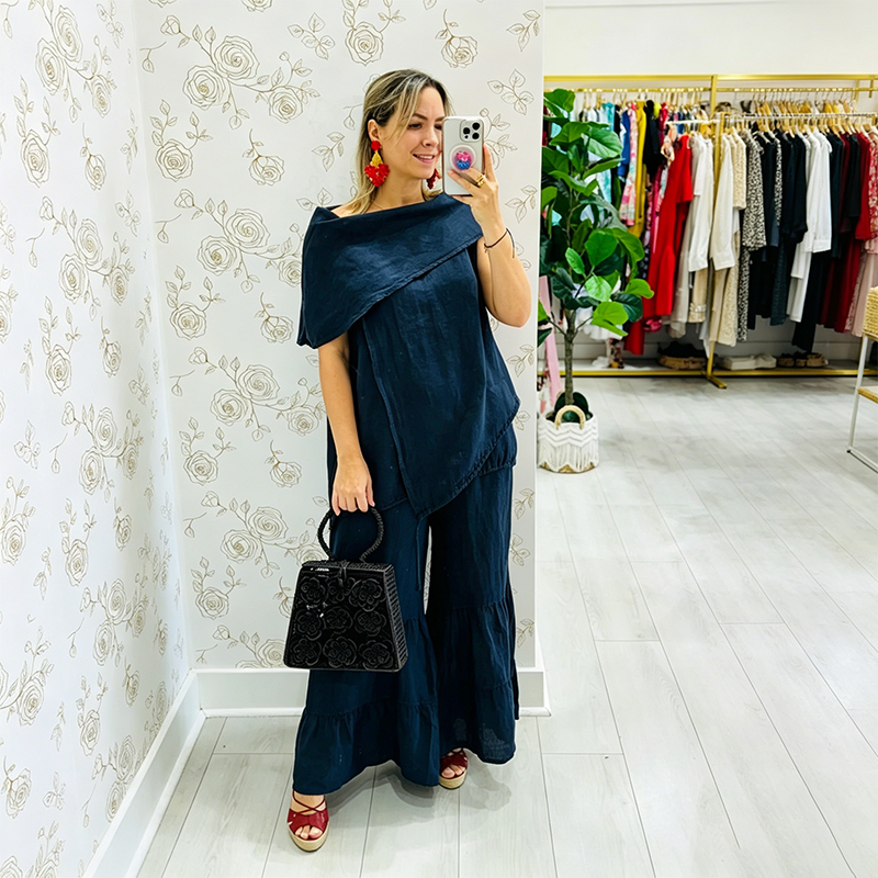 🎊Hot Summer Sale🎊🌟50K+ Sold!🧡50% OFF! Women's Casual Two-Piece Loose Fit Set – Soft comfy, relaxed fit, easy everyday wear🌷