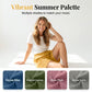 Women's Cotton Linen High-Waist Elastic Shorts