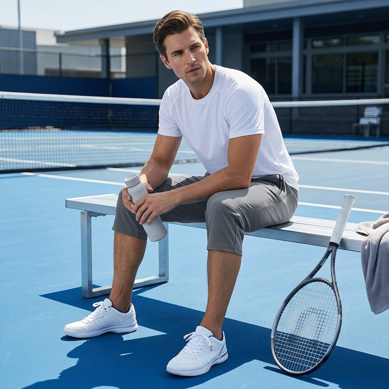 Men's Quick-Dry Athletic Capri Pants