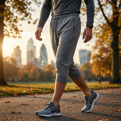 Men's Quick-Dry Athletic Capri Pants