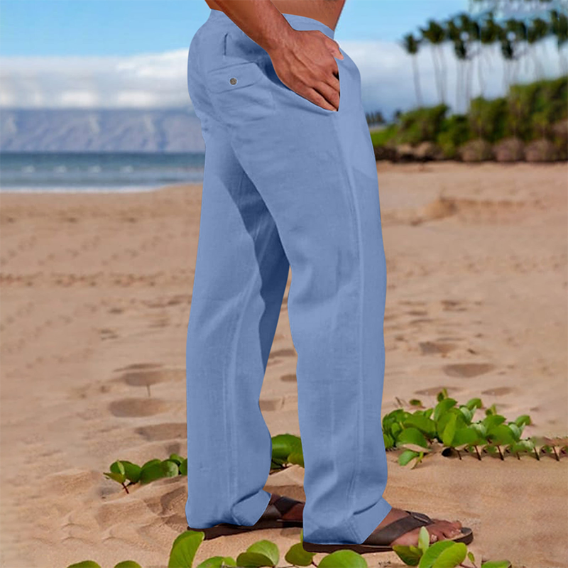 Men's Casual Straight Leg Pants