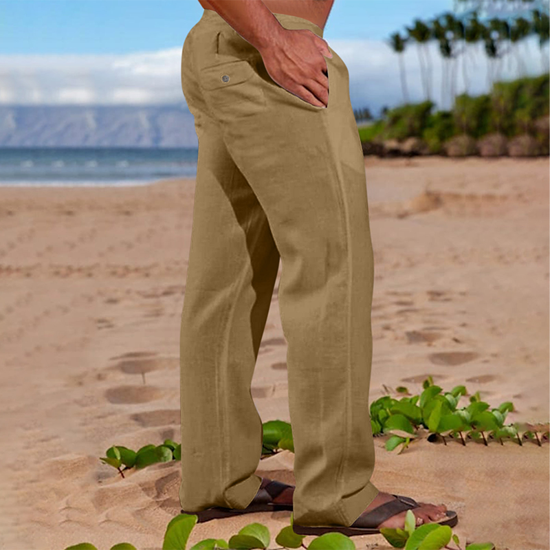 Men's Casual Straight Leg Pants