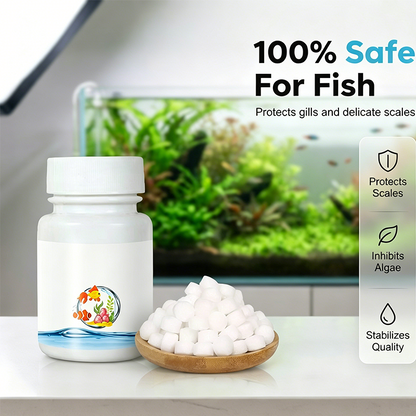 ⌛Buy more, Save more⏰🌿Instant Water Dechlorinator for Fish Tanks