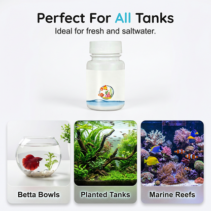 ⌛Buy more, Save more⏰🌿Instant Water Dechlorinator for Fish Tanks