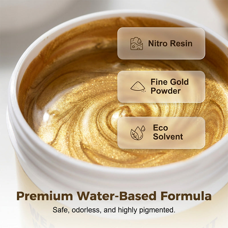 Buy 2 get 1 free✨Weather-resistant, water-based gold paint