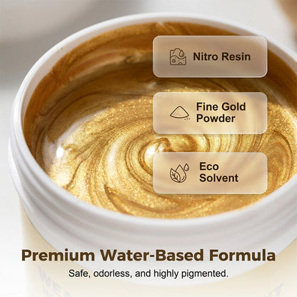 Buy 2 get 1 free✨Weather-resistant, water-based gold paint