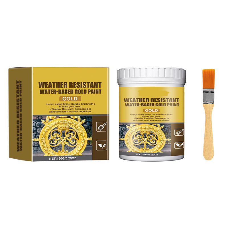 Buy 2 get 1 free✨Weather-resistant, water-based gold paint