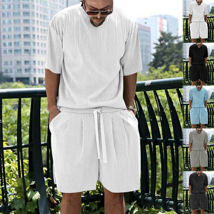 🔥New Arrivals & Special Offers-Men's Casual Cool Two-Piece Set