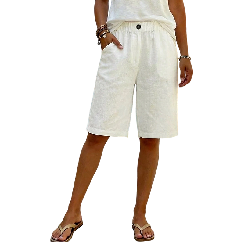 ⏳Time-limited Special⏰Solid Color Relaxed Fit Casual Shorts