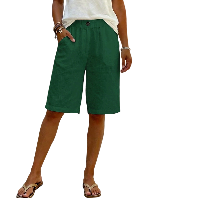 ⏳Time-limited Special⏰Solid Color Relaxed Fit Casual Shorts
