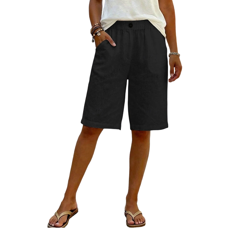 ⏳Time-limited Special⏰Solid Color Relaxed Fit Casual Shorts