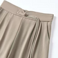 👖 LIMITED-TIME 50% OFF! ✨ High-Waist Wide-Leg Pants – Frog Button, Slenderizing, Anti-Wrinkle 🍃