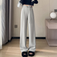 👖 LIMITED-TIME 50% OFF! ✨ High-Waist Wide-Leg Pants – Frog Button, Slenderizing, Anti-Wrinkle 🍃