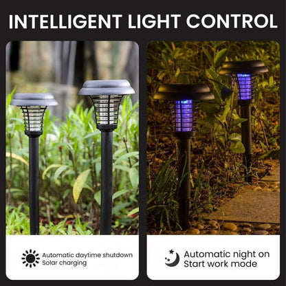 ☀️Solar Mosquito Zapper Light ✨– Outdoor Garden Stake Lamp, UV Insect Killer & Solar Pathway Light🦟🚫