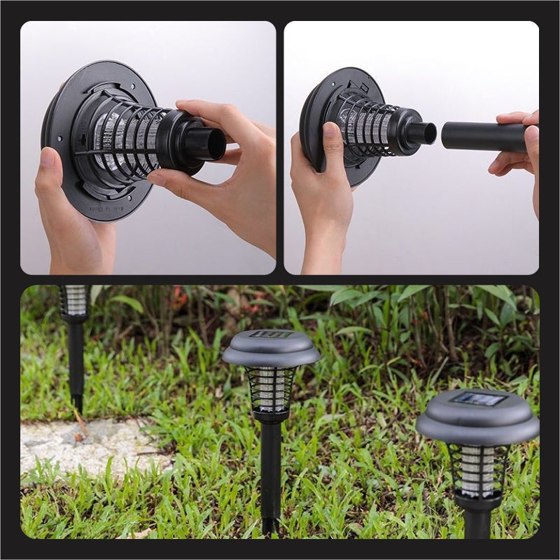 ☀️Solar Mosquito Zapper Light ✨– Outdoor Garden Stake Lamp, UV Insect Killer & Solar Pathway Light🦟🚫
