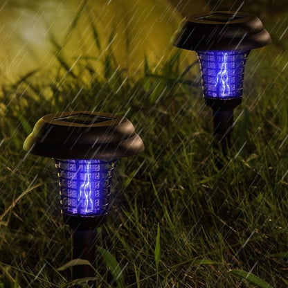☀️Solar Mosquito Zapper Light ✨– Outdoor Garden Stake Lamp, UV Insect Killer & Solar Pathway Light🦟🚫
